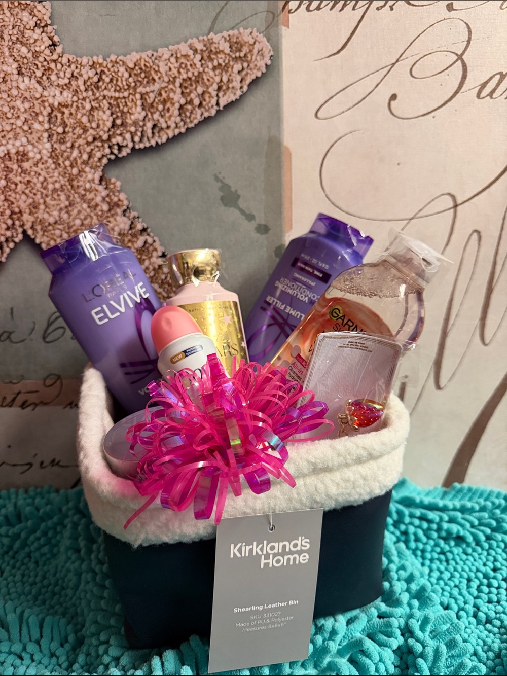Bath & Body Works , Kirkland and more self care package/Spa Basket